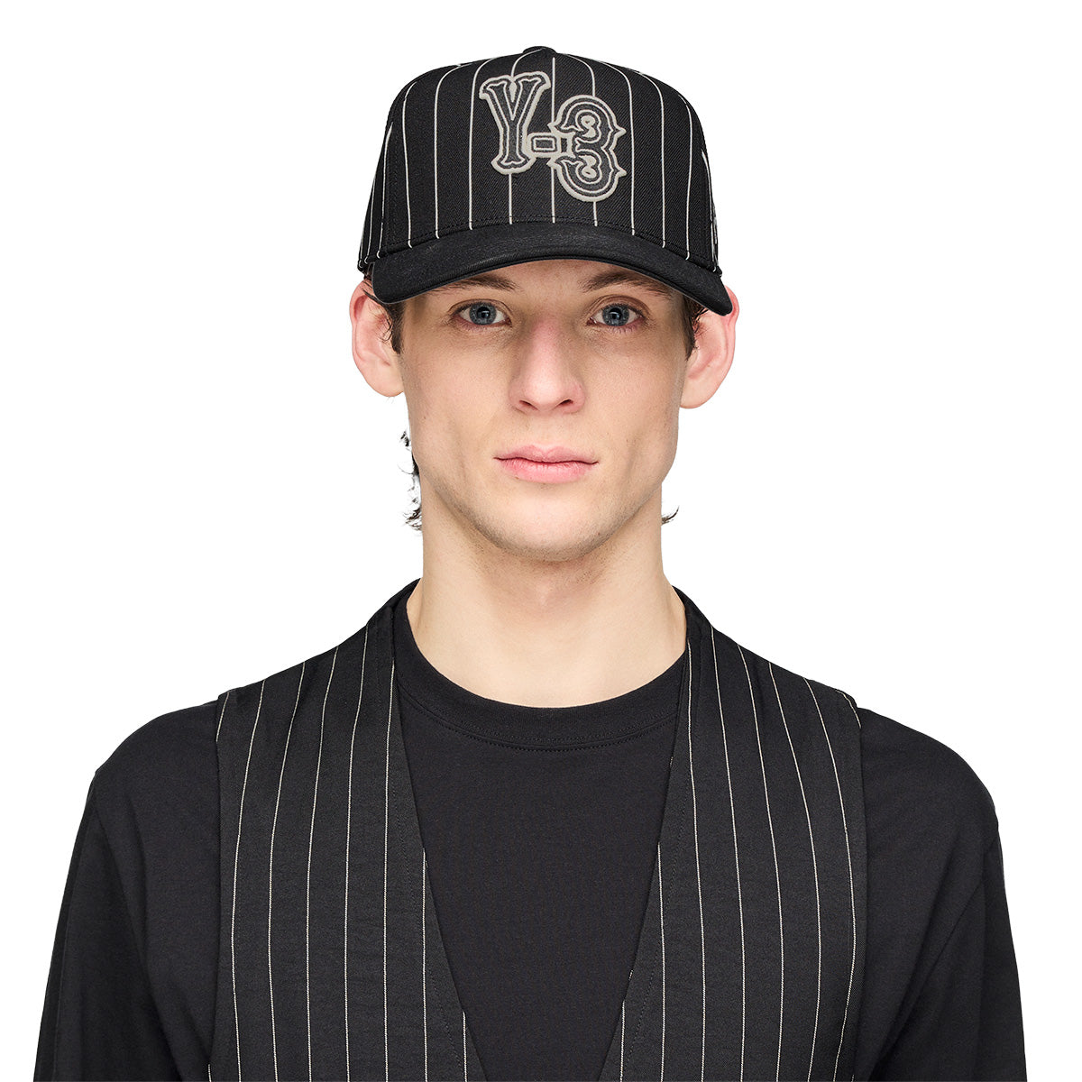 Pinstripe Cap 'Black'