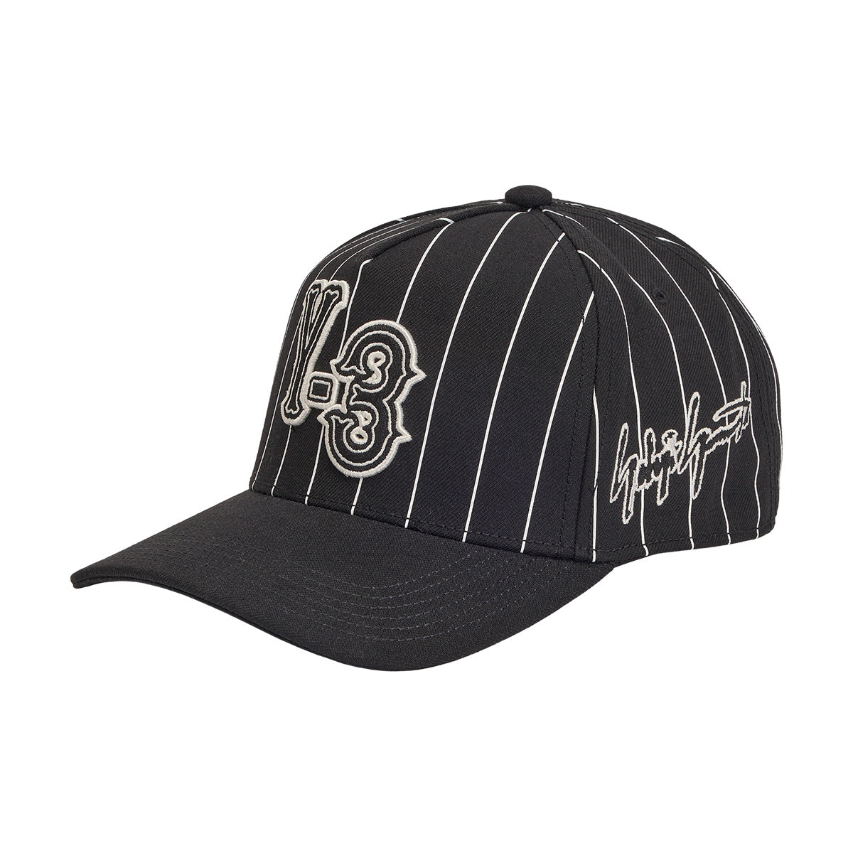 Pinstripe Cap 'Black'