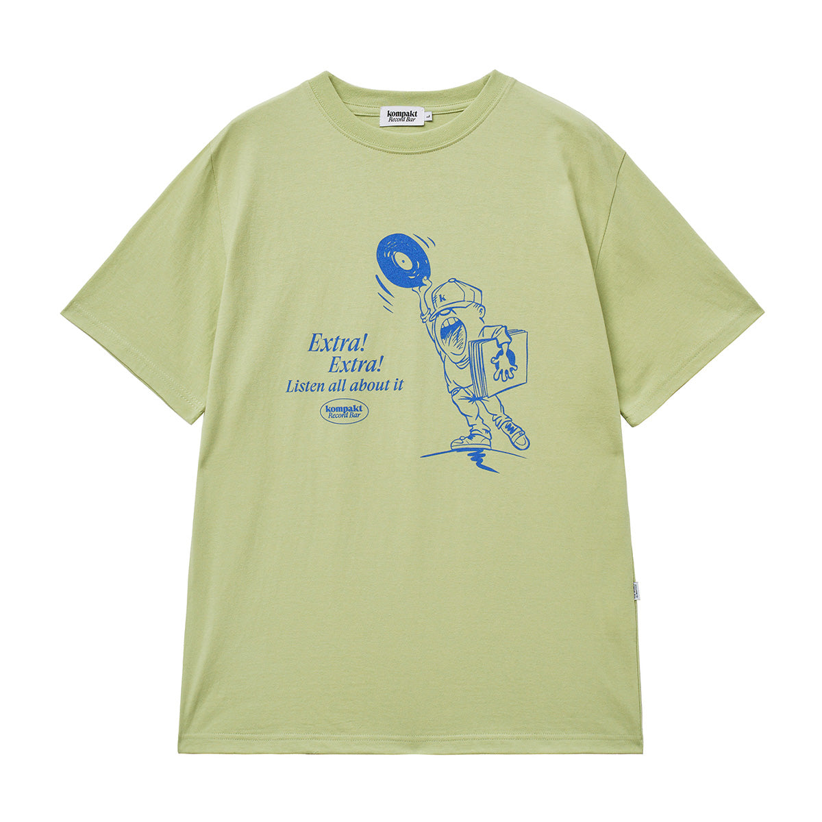 ★COMPAKT RECORD BAR★ KRB Basic New Logo Tshirt Light Purp KOMPAKT RECORD BAR Basic New Logo T-shirt