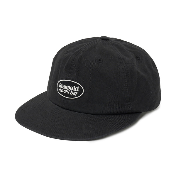 Oval Logo Embroidery Cap 'Black'