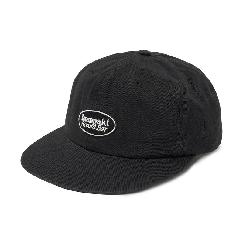 Oval Logo Embroidery Cap 'Black'