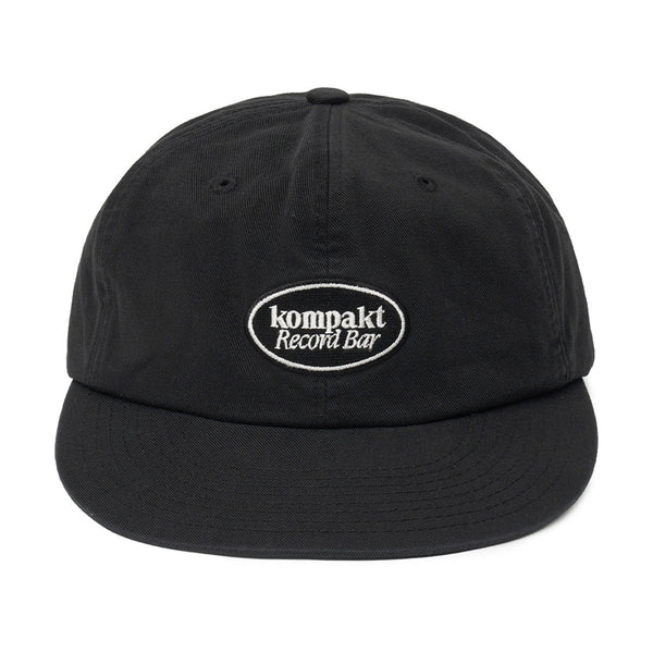 Oval Logo Embroidery Cap 'Black'