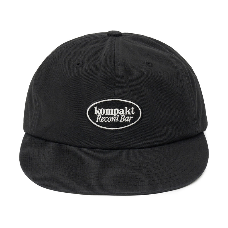 Oval Logo Embroidery Cap 'Black'