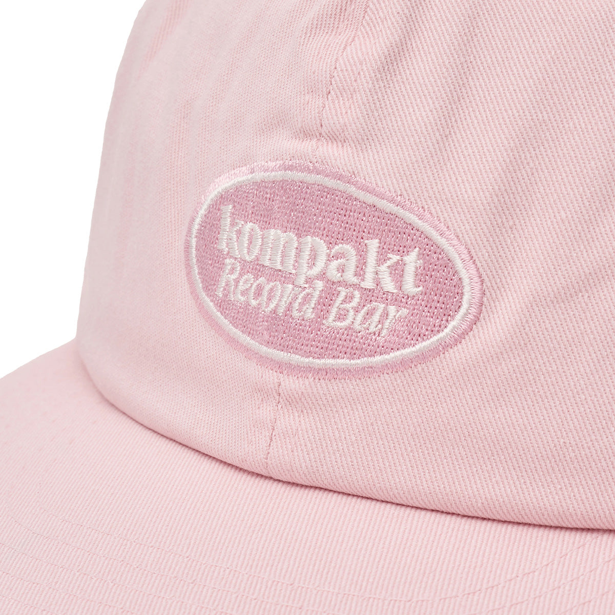 Oval Logo Embroidery Cap 'Light Pink'