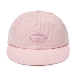 Oval Logo Embroidery Cap 'Light Pink'