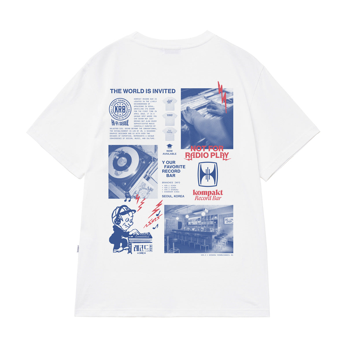 2025 Poster Tee 'White'