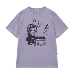 Radio DJ Tee 'Light Purple'