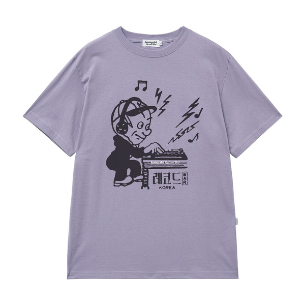 Radio DJ Tee 'Light Purple'