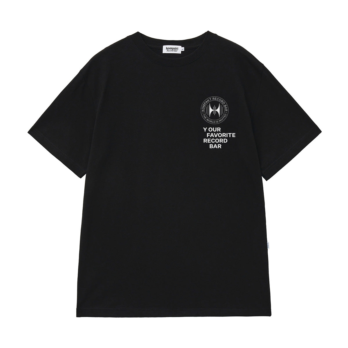 ★COMPAKT RECORD BAR★ KRB Crest TWII Tshirt Black Kompakt Record Bar TWII Tee 'Black' – Limited Edt