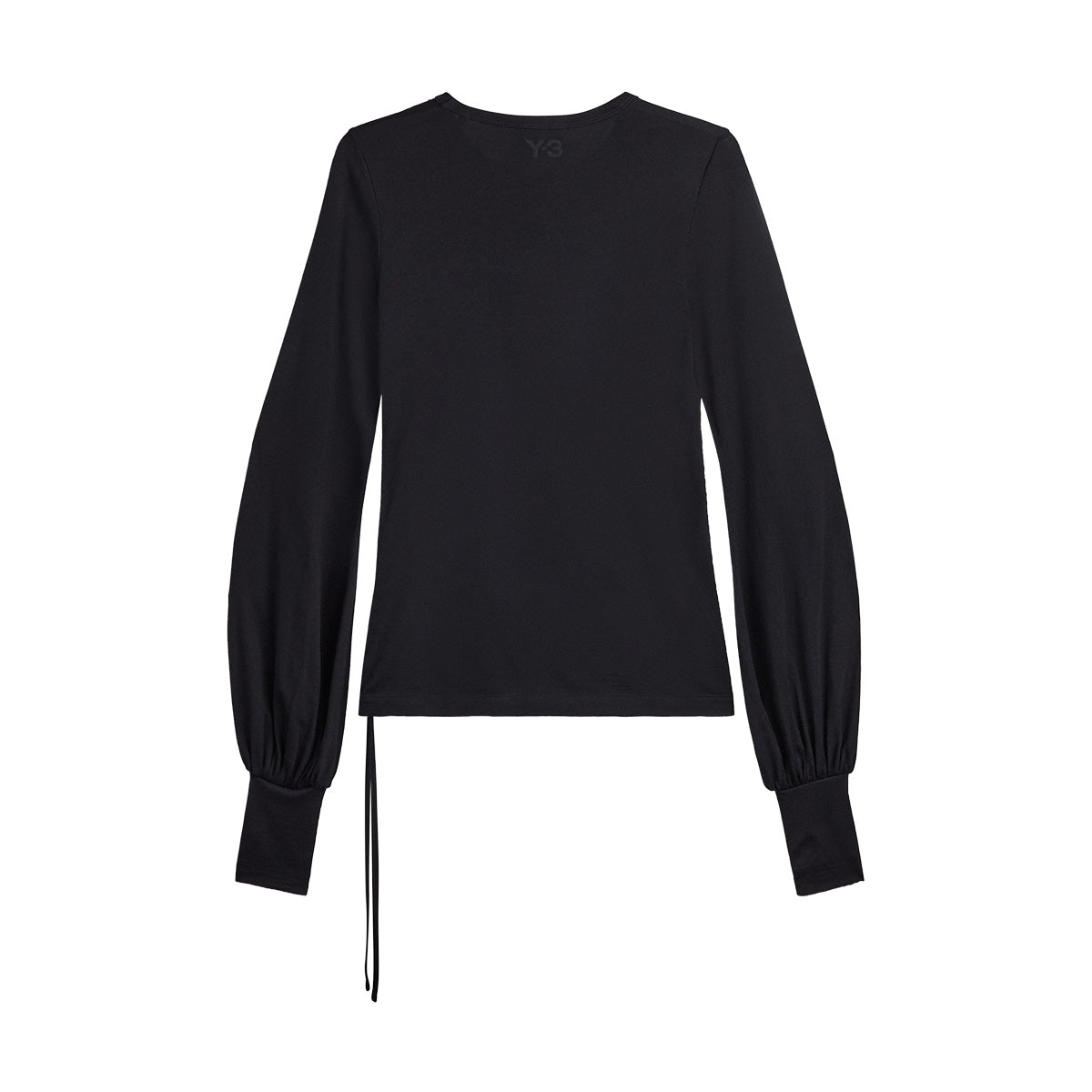 Cinch Drape L/S Tee 'Black'