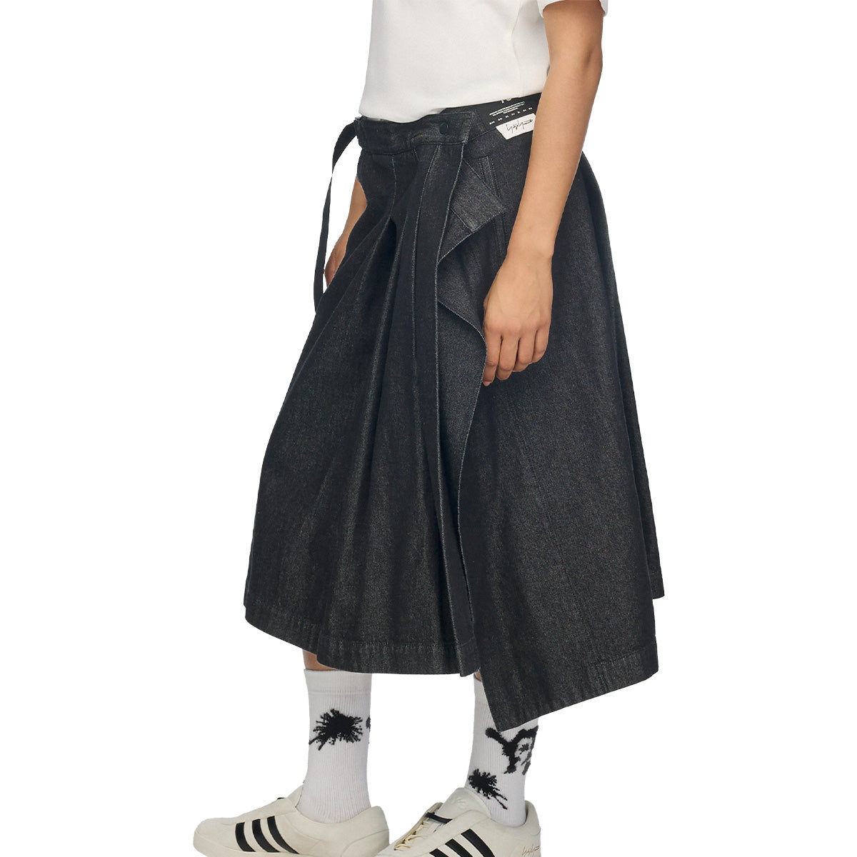 Denim Skirt 'Black'