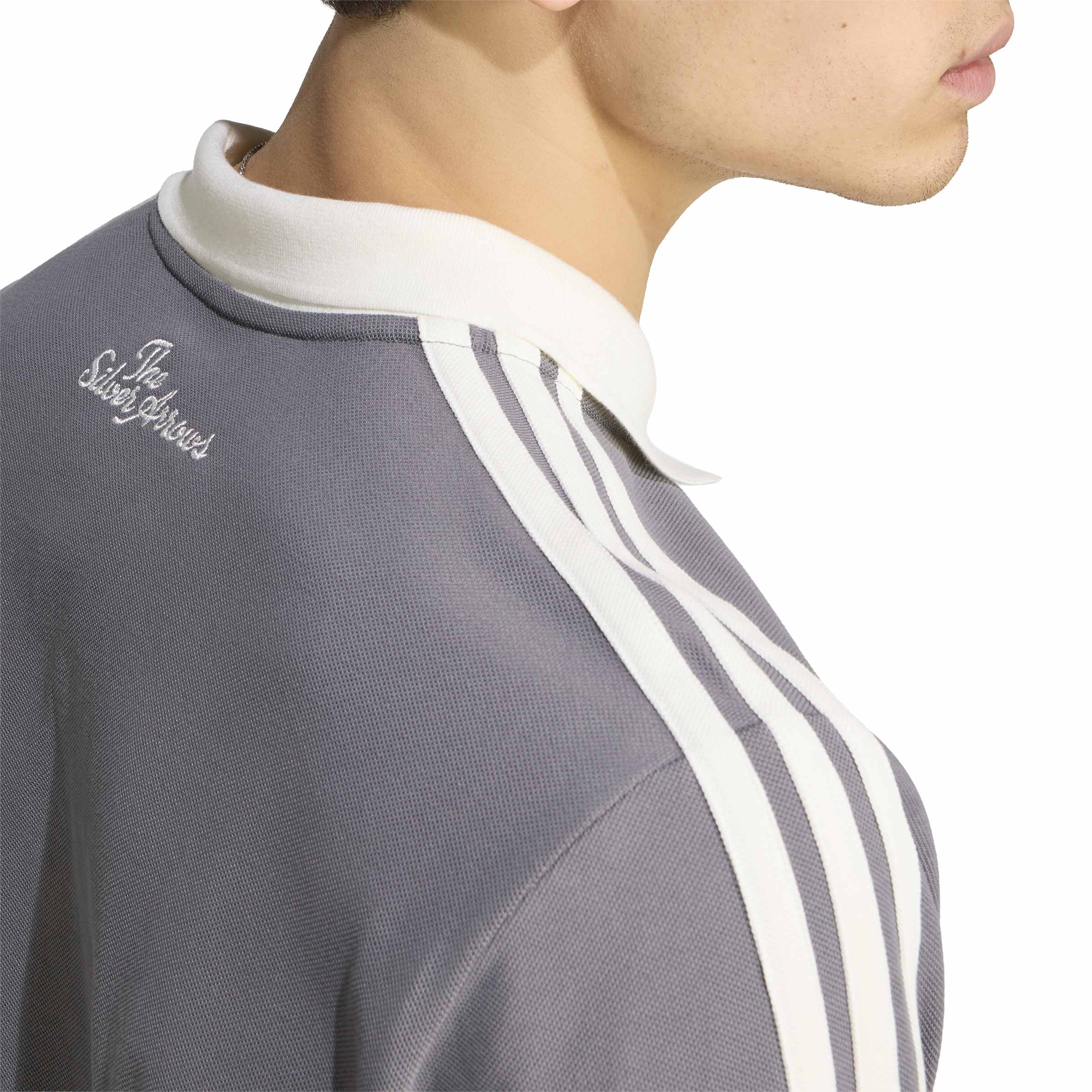 + AMG Petronas Formula 1 Team Silver Arrows Icon Polo 'Granite'