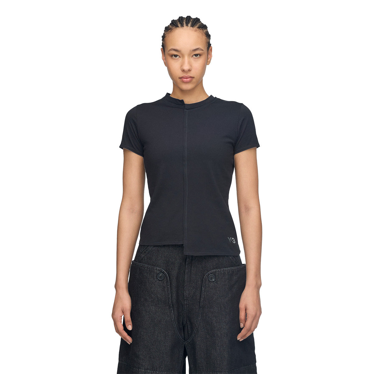 Wmns Fitted Tee 'Black'