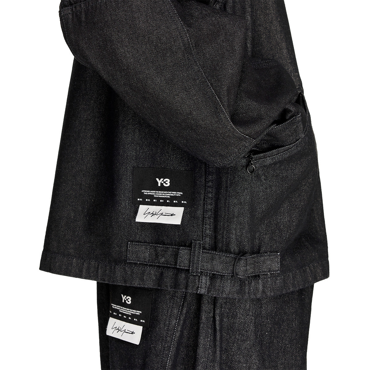 Denim Blouson 'Black'