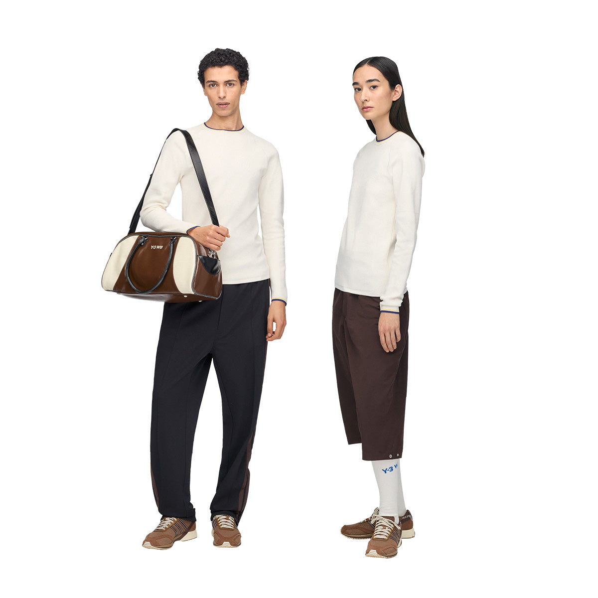 + Wales Bonner Knit Base Long-Sleeve Top 'Cream White'