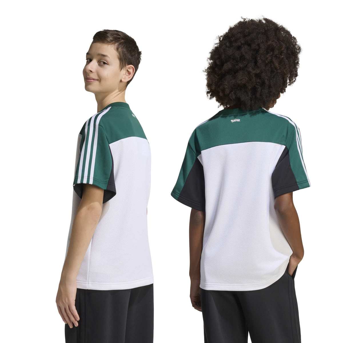 + Pokemon Kids Jersey 'White Collegiate Green'