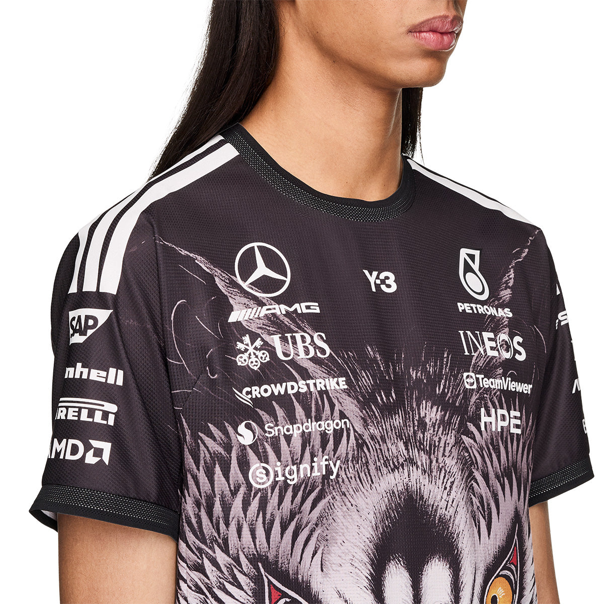 + Mercedes-AMG PETRONAS F1 Team Driver Jersey 'Black'