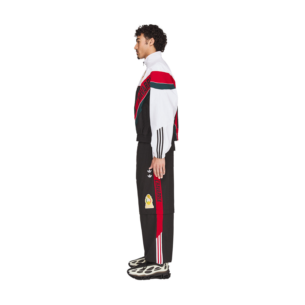 + Willy Chavarria Tracksuit Jacket 'White Black'