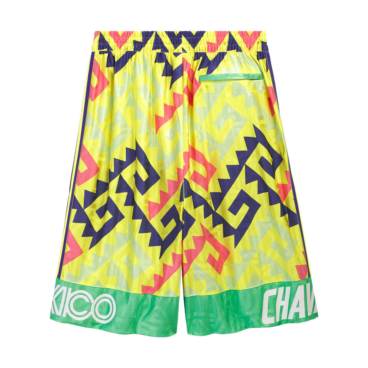 + Willy Chavarria AOP Long Shorts 'Solar Lemon'