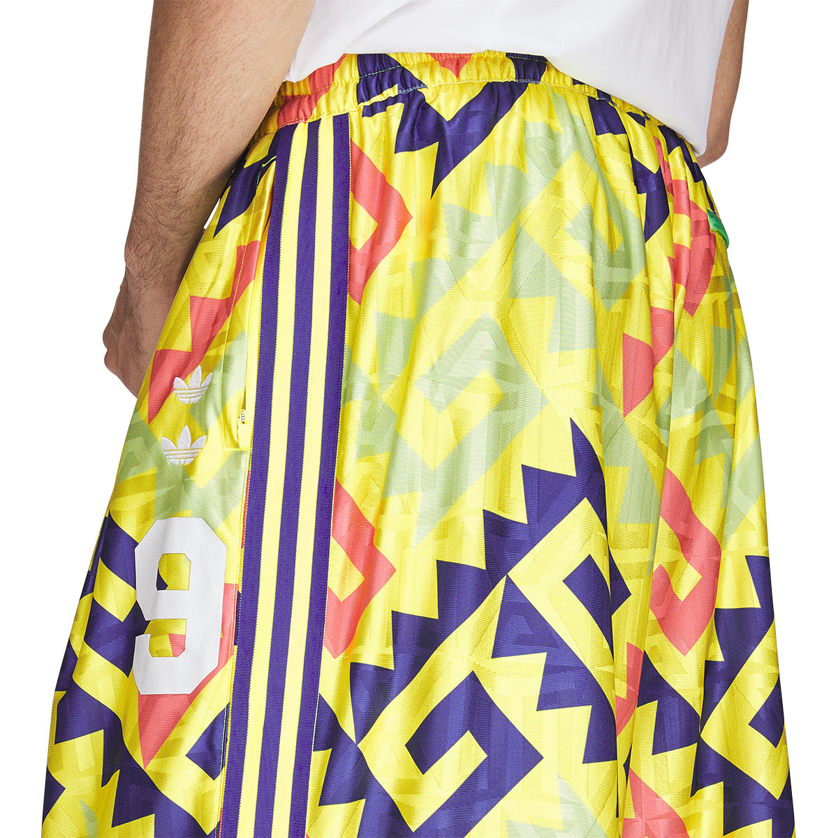 + Willy Chavarria AOP Long Shorts 'Solar Lemon'