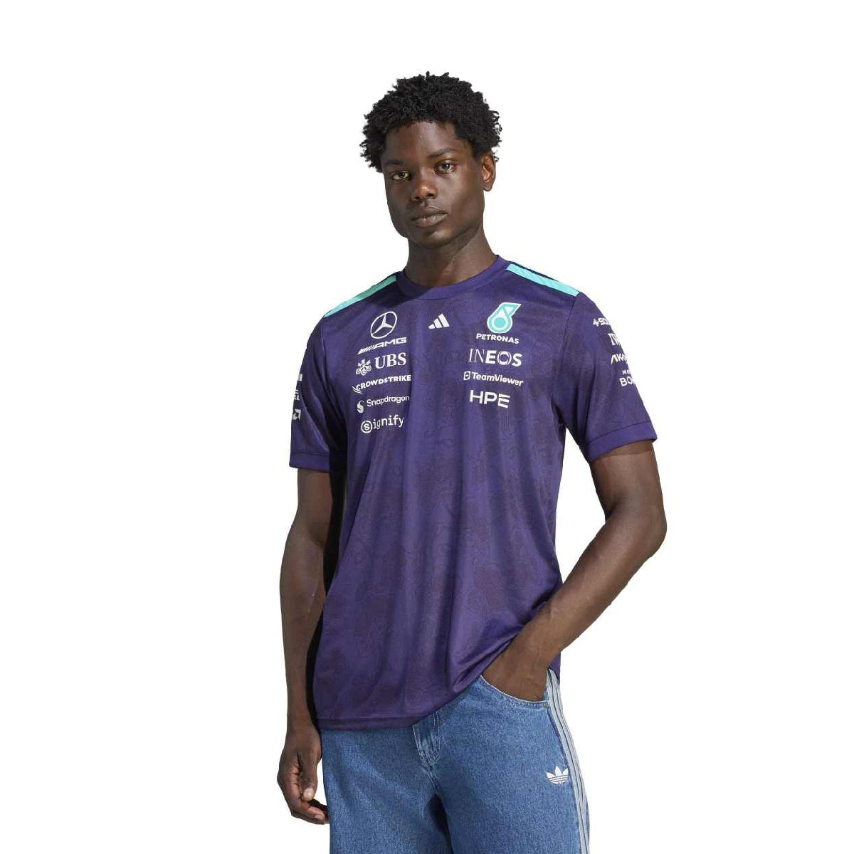 + Mercedes-AMG Petronas F1 Team Vanda Bloom Driver Jersey 'Dark Purple'
