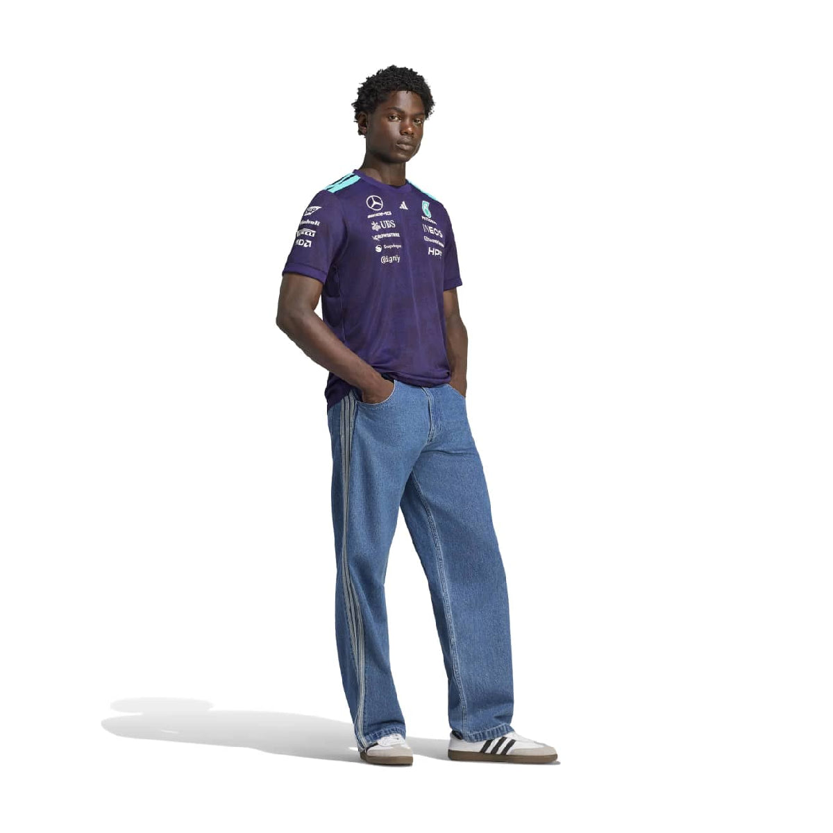 + Mercedes-AMG Petronas F1 Team Vanda Bloom Driver Jersey 'Dark Purple'