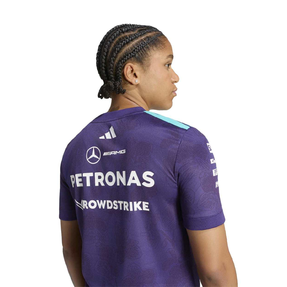 + Mercedes-AMG Petronas F1 Team Wmns Vanda Bloom Driver Jersey 'Dark Purple'