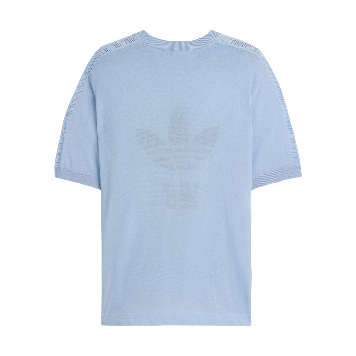 + Wales Bonner Knit T-Shirt 'Clear Sky'