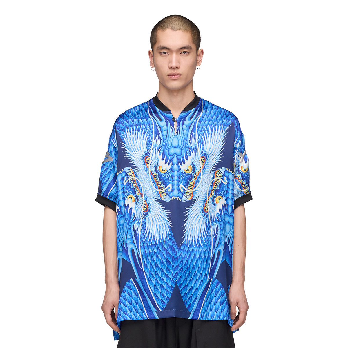 Dragon Satin Jersey 'Blue'