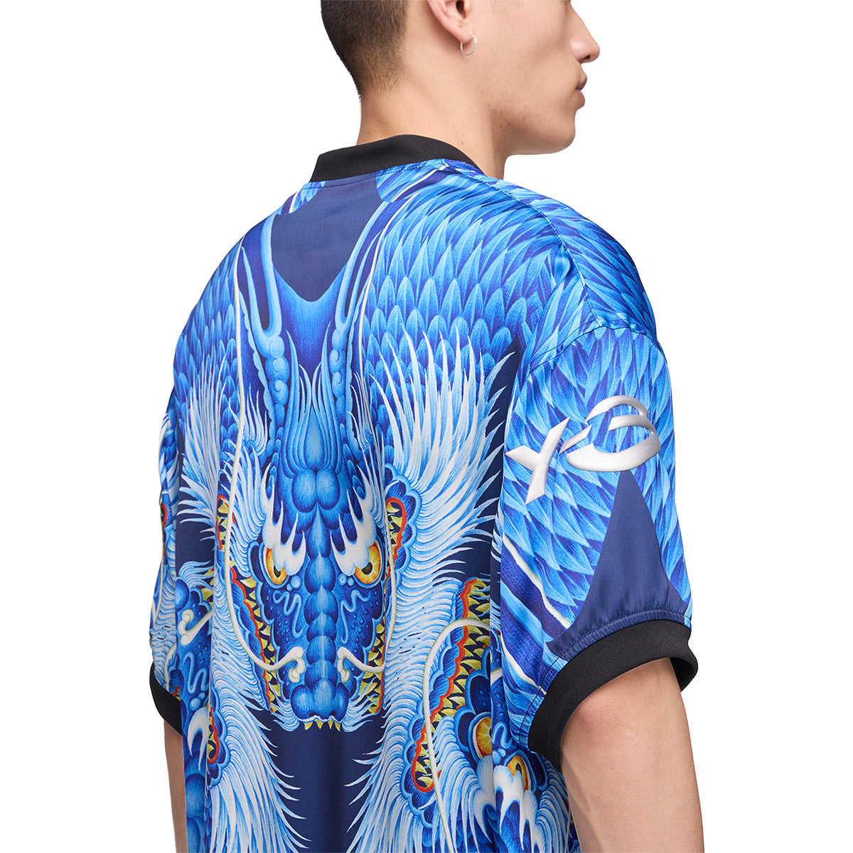 Dragon Satin Jersey 'Blue'