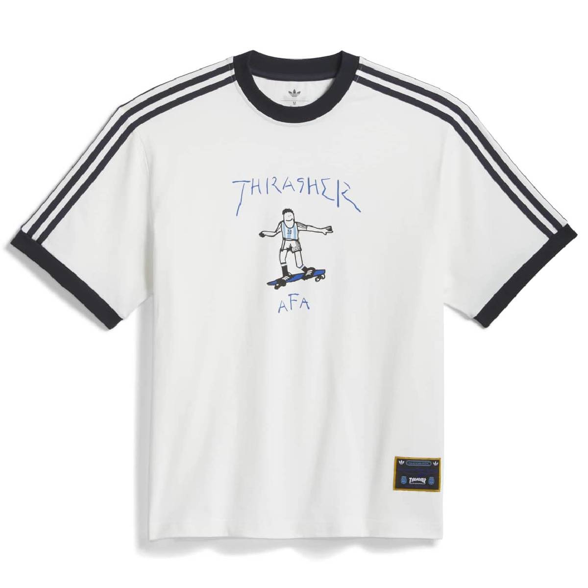 + Thrasher + Argentine Football Association 'Core White'