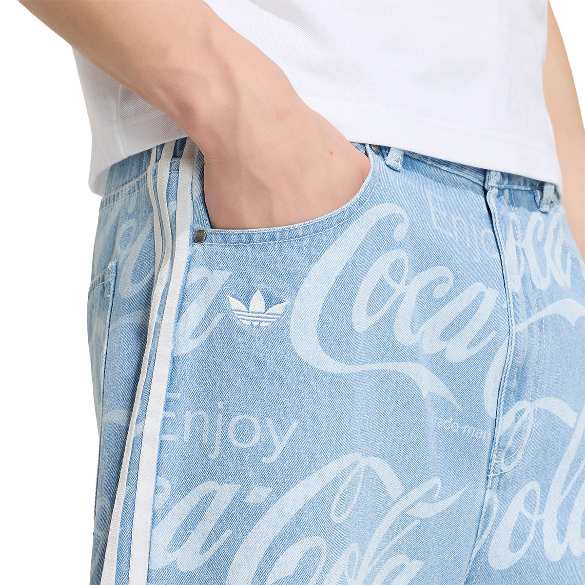 + Coca Cola Denim Shorts 'Indigo Denim'