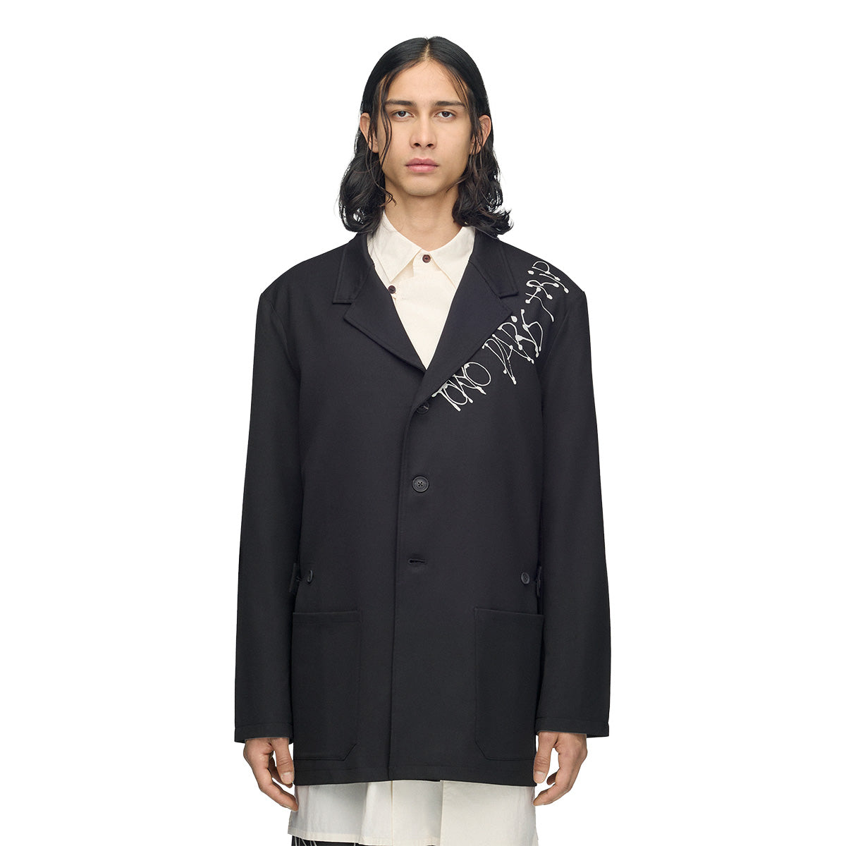 + Chito City Graphic Chore Coat 'Grey Five'