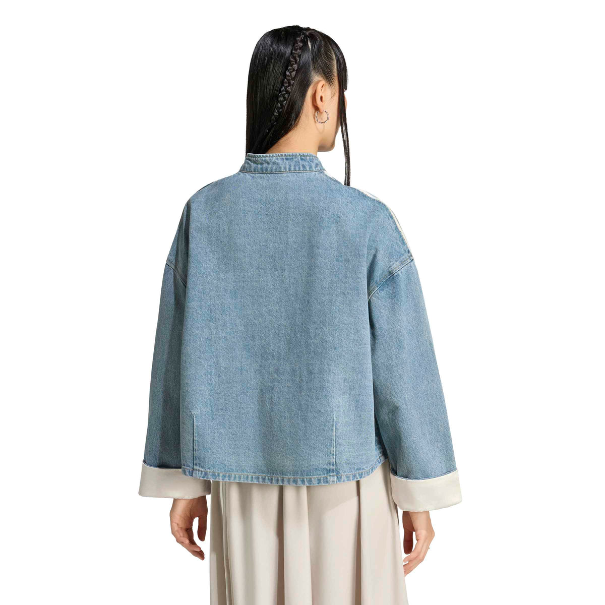 Wmns New Chinese Denim Jacket 'Light Denim'