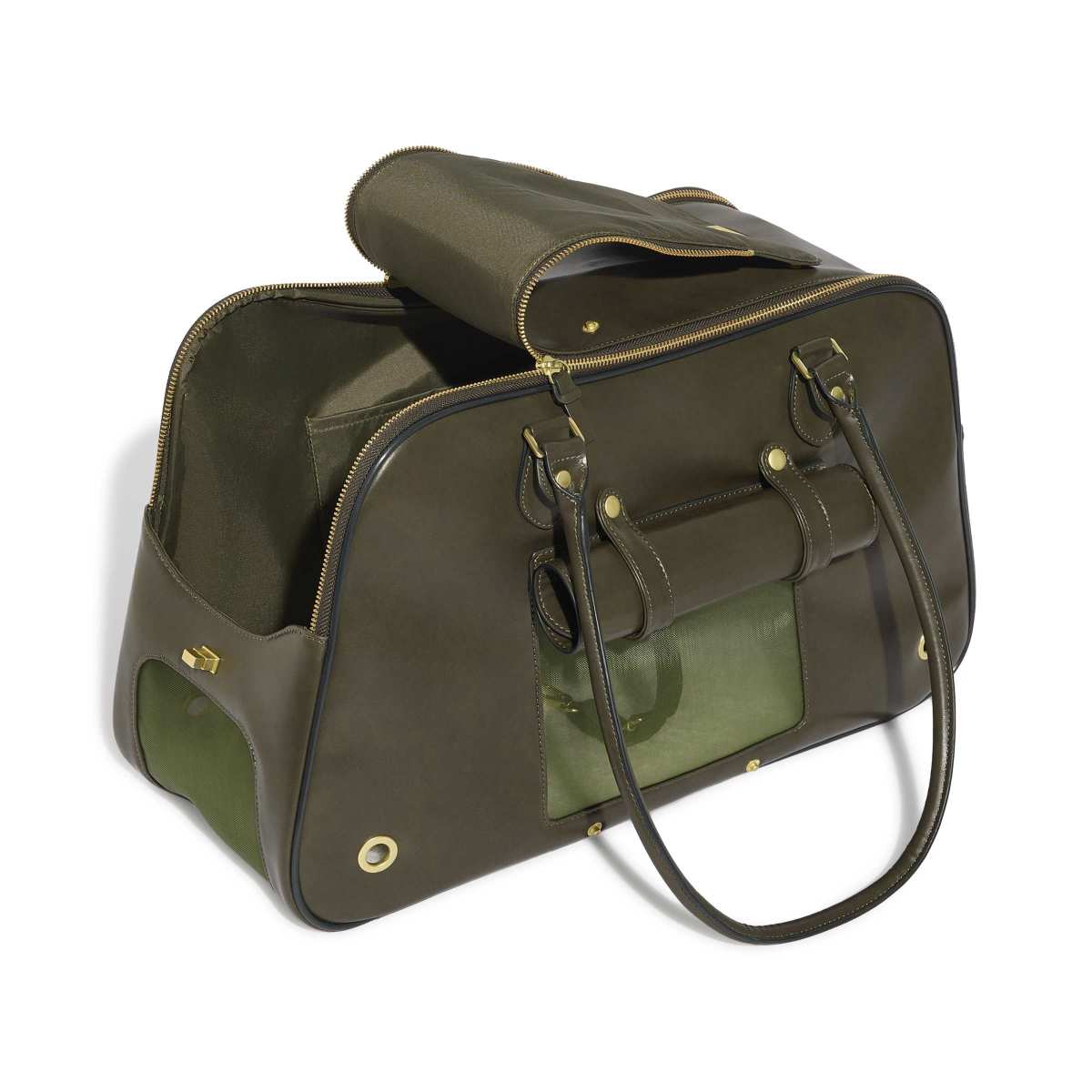 Pet Shoulder Bag 'Shadow Olive'