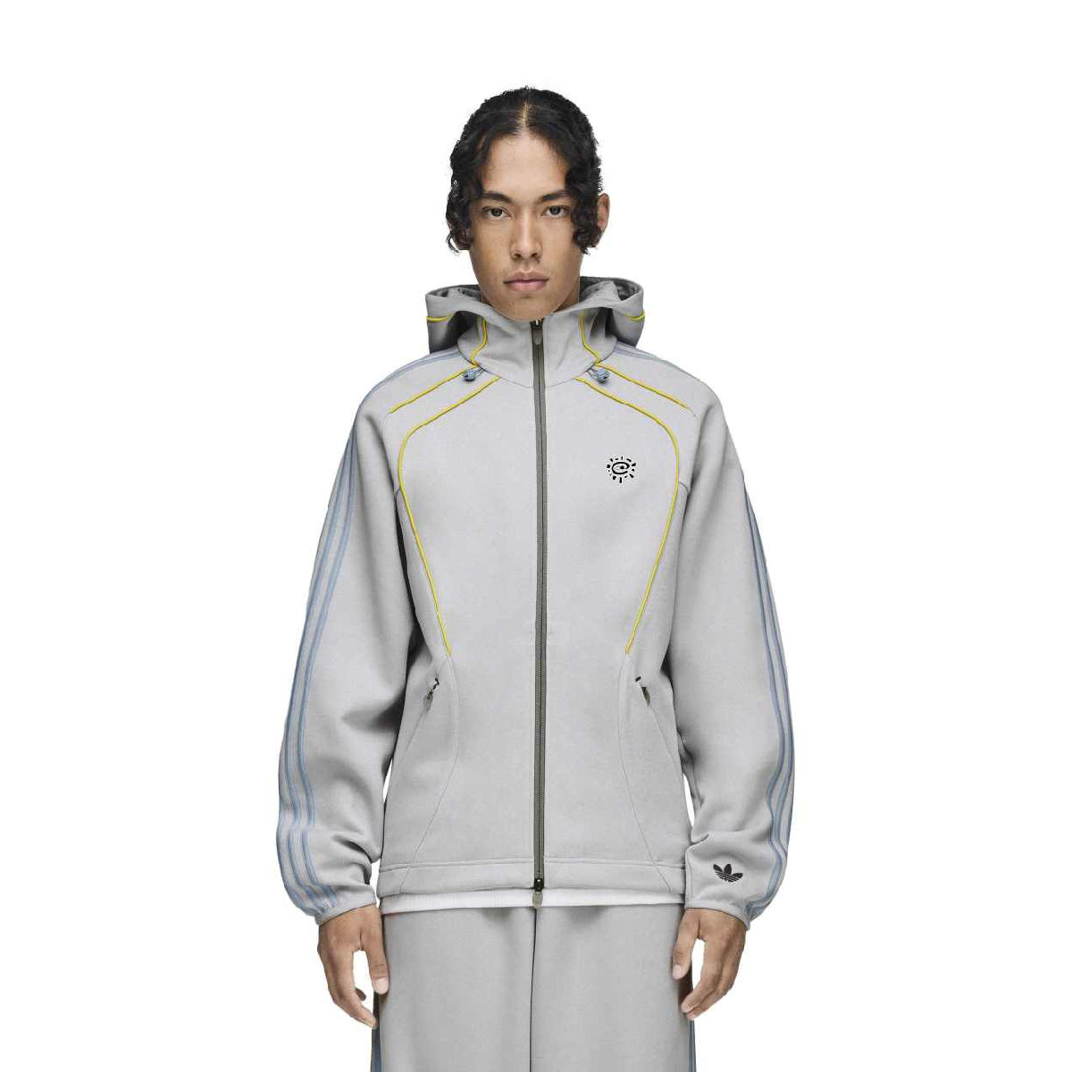 + Always Do What You Should Do Spacer Teamgeist Full Zip Hoodie 'Light Solid Grey'