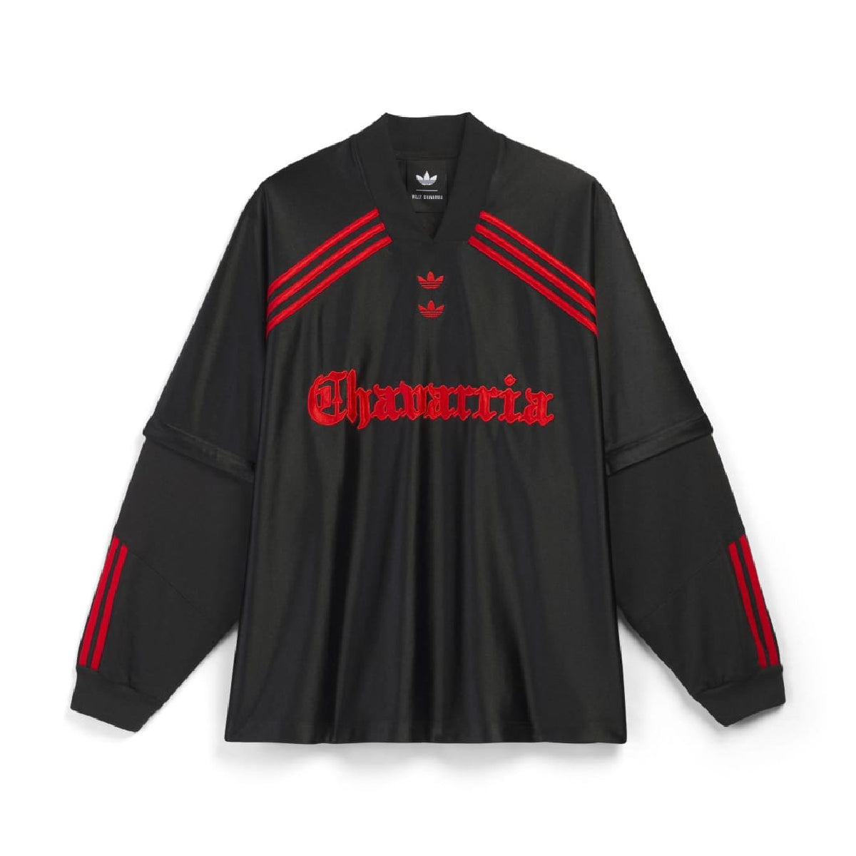 + Willy Chavarria Dazzle Long Sleeve Jersey 'Black'