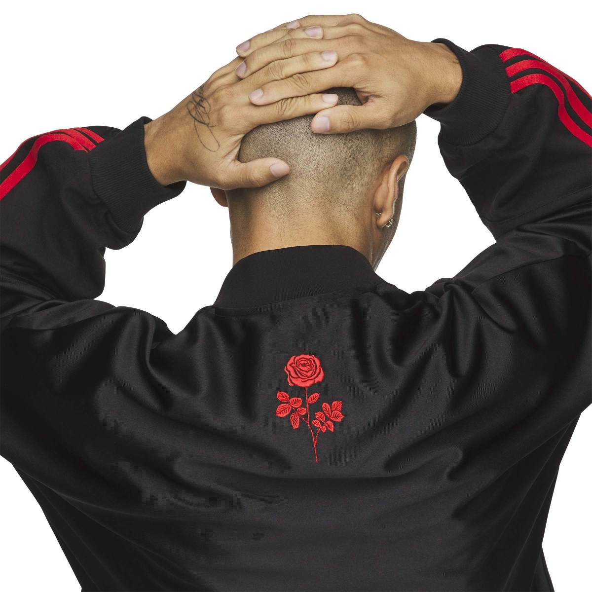 + Willy Chavarria Dazzle Long Sleeve Jersey 'Black'