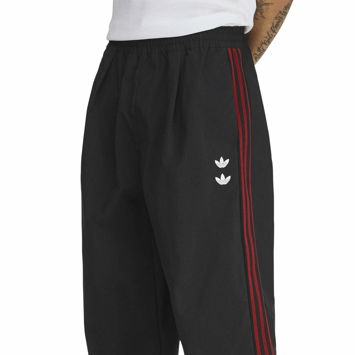 + Willy Chavarria Woven Track Pants 'Black'