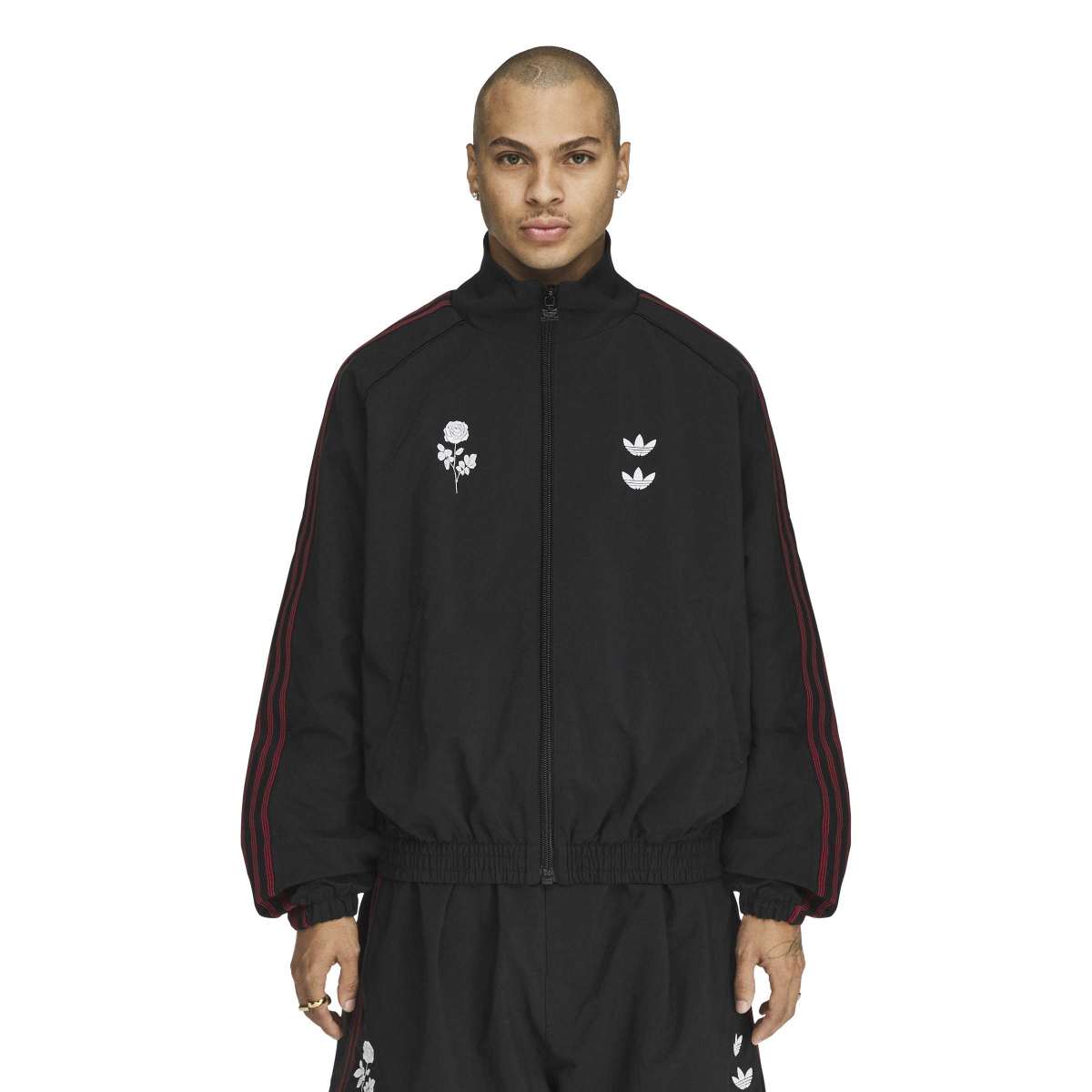 + Willy Chavarria Woven Track Jacket 'Black'