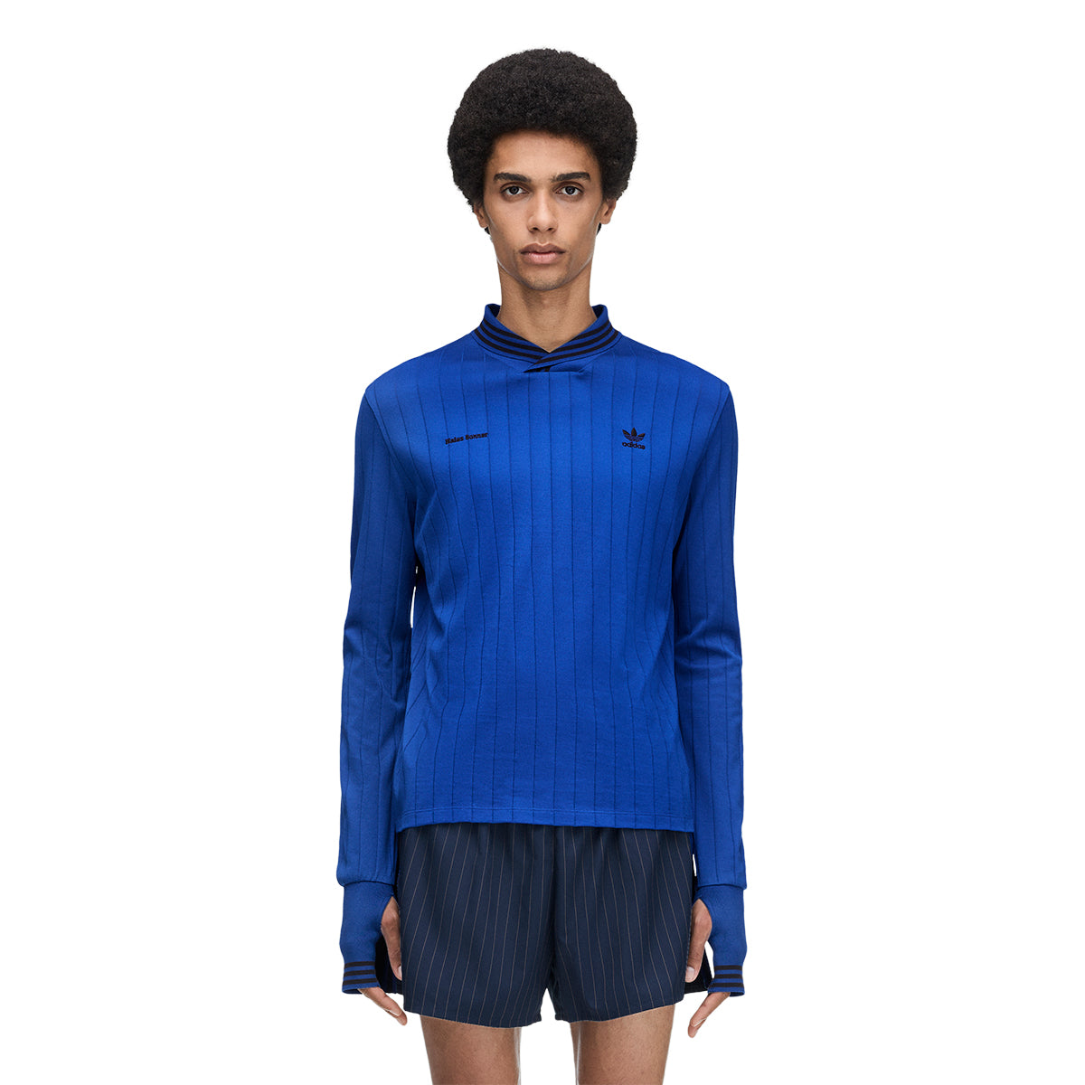 + Wales Bonner Football Top 'Royal Blue'