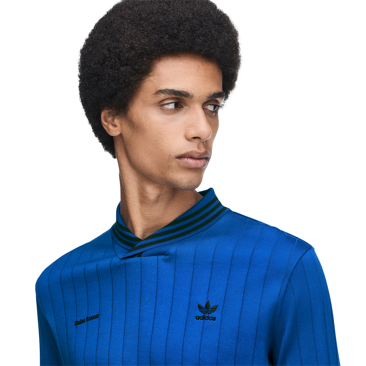 + Wales Bonner Football Top 'Royal Blue'