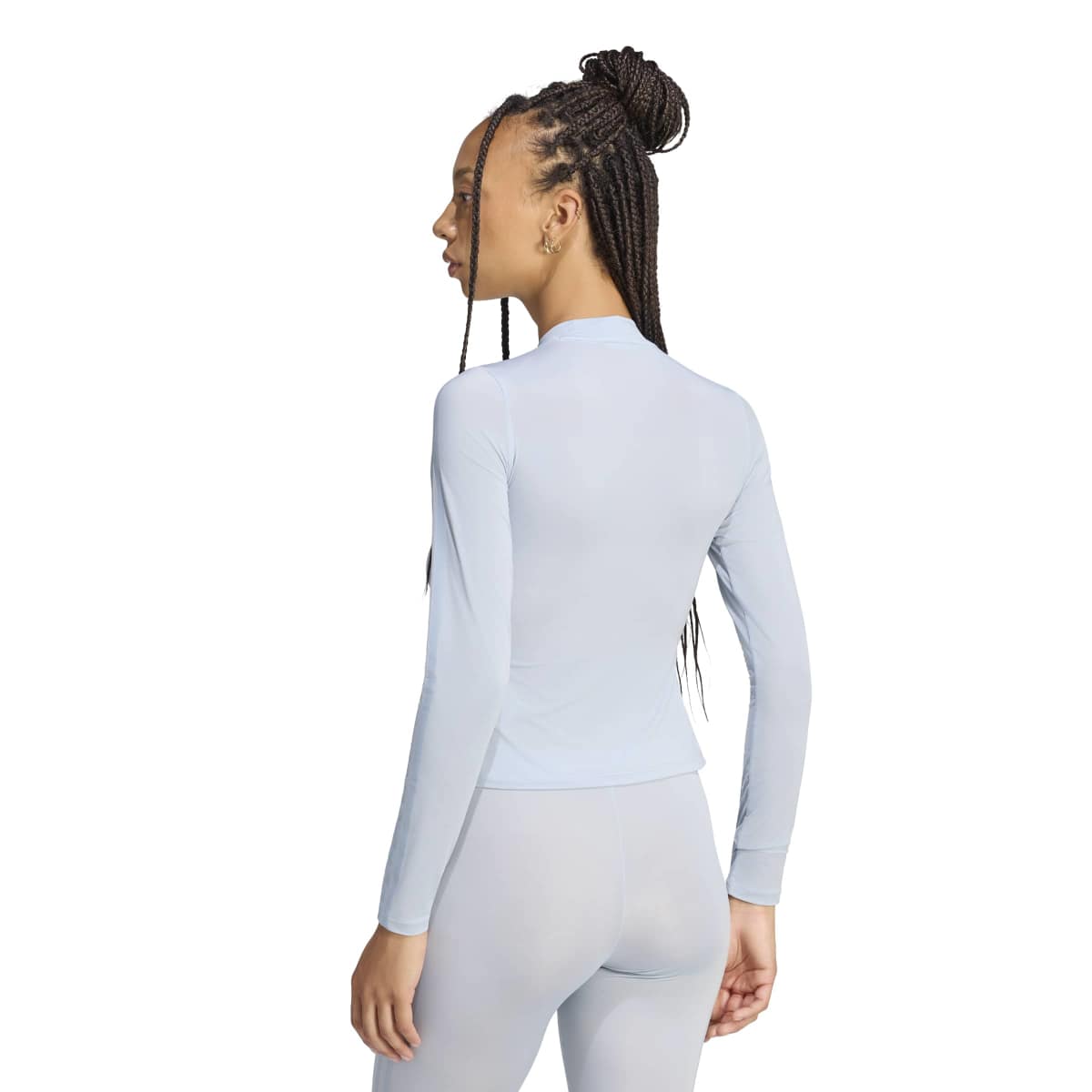 + Jennie Sheer Long Sleeve Tee 'Wonder Blue'