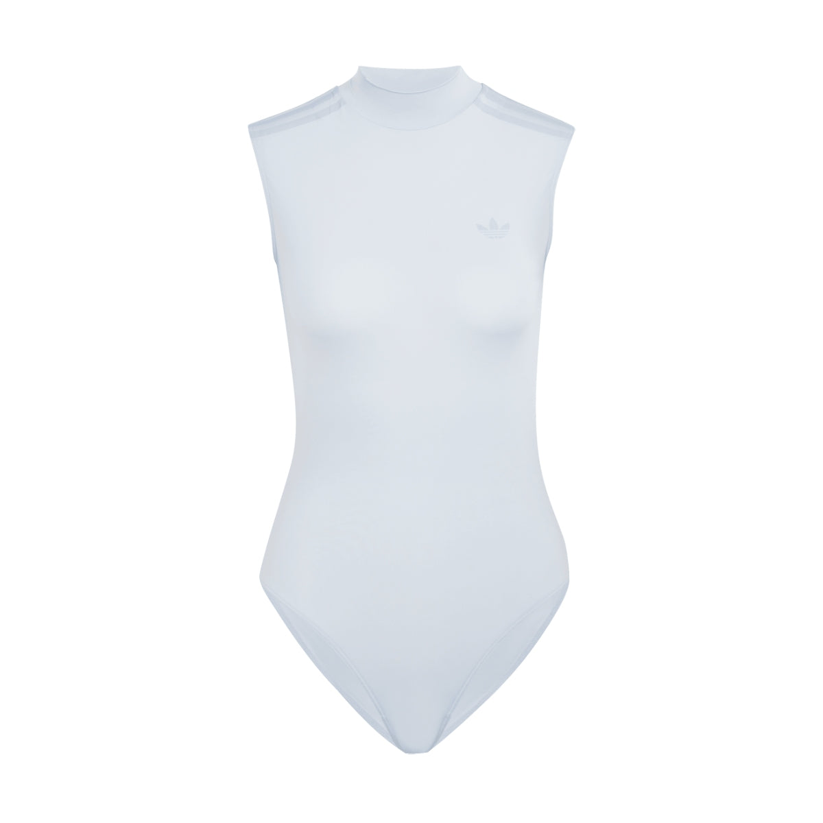 + Jennie Sheer Sleeveless Bodysuit 'Wonder Blue'
