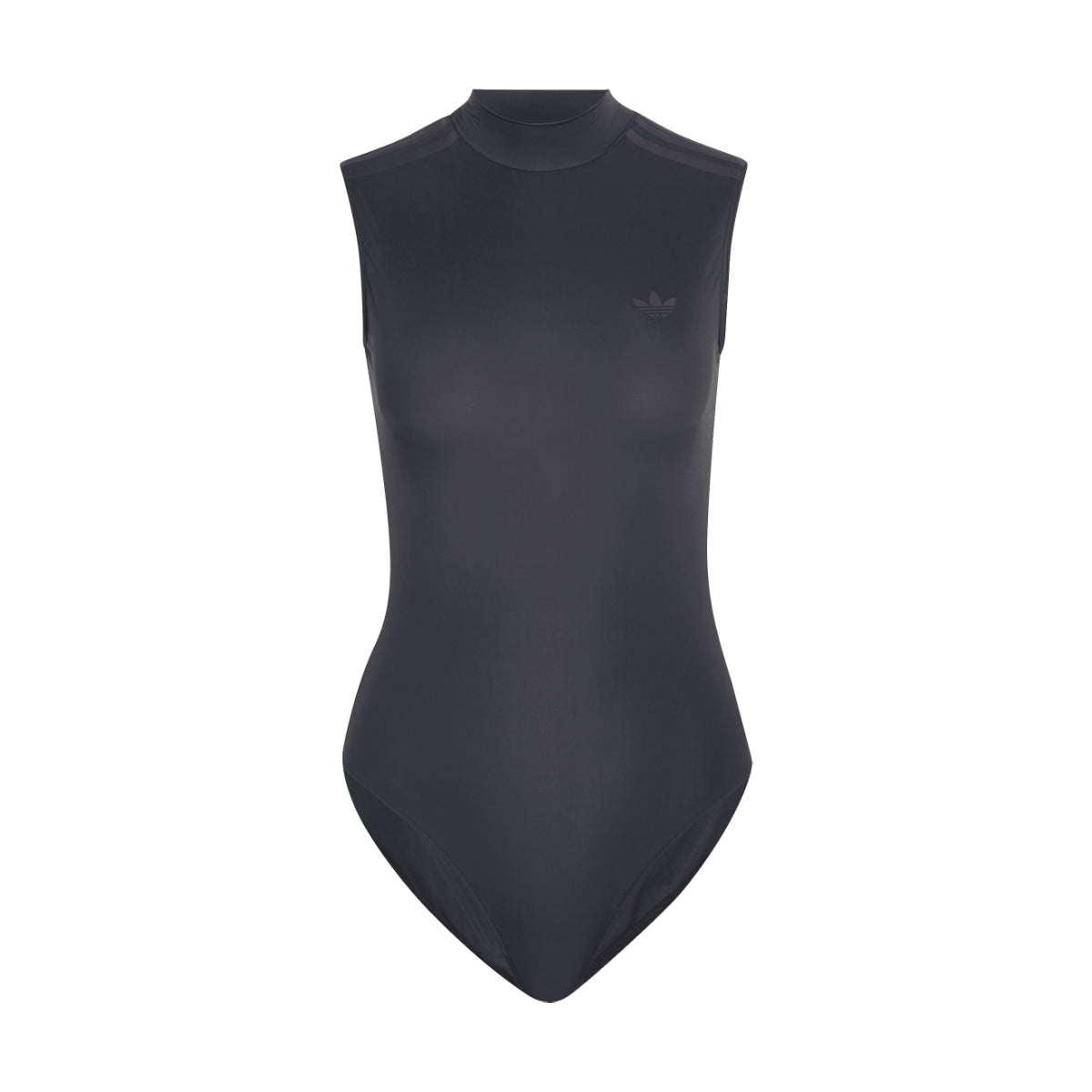 + Jennie Sheer Sleeveless Bodysuit 'Black'