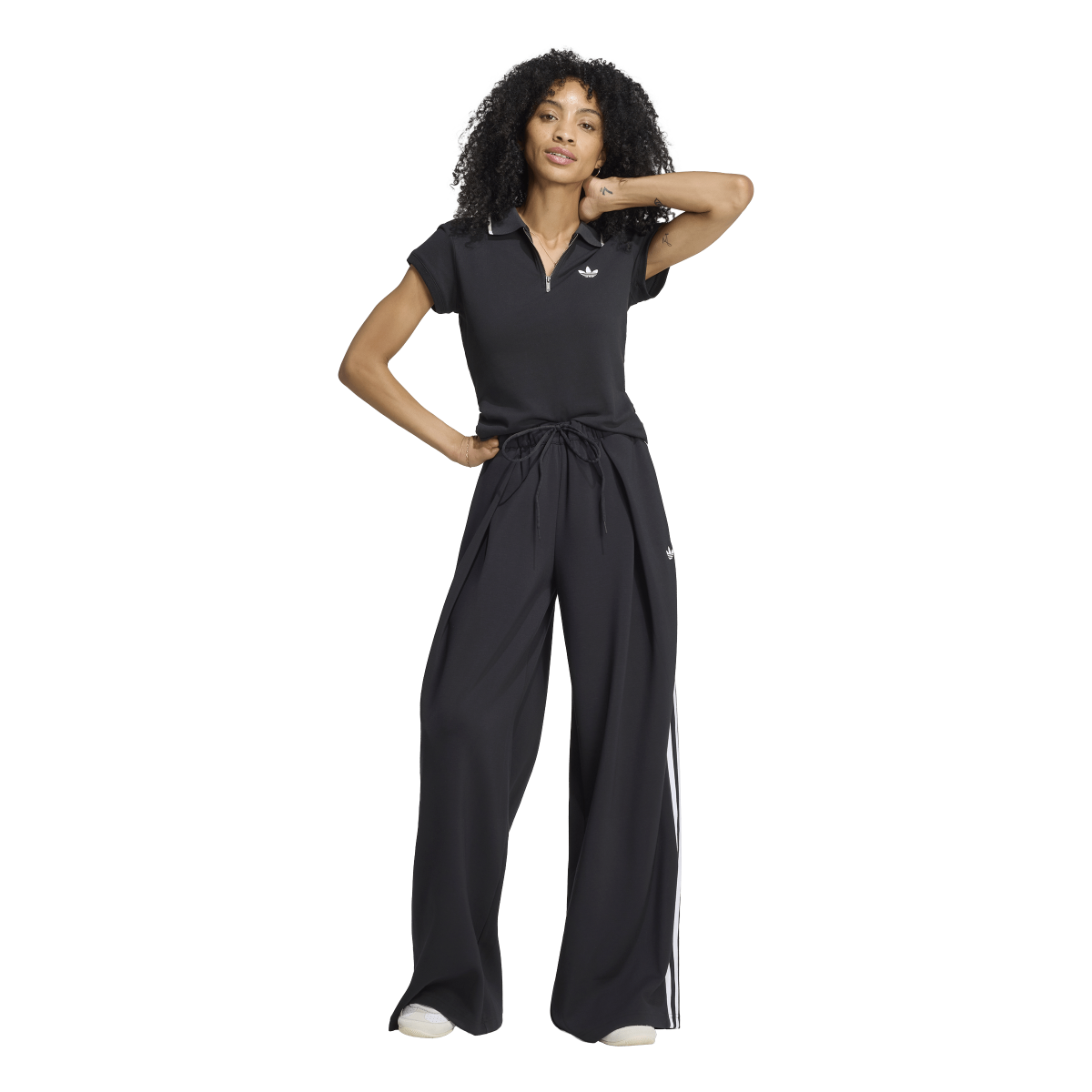 + Jennie Pleated Track Pants 'Black'