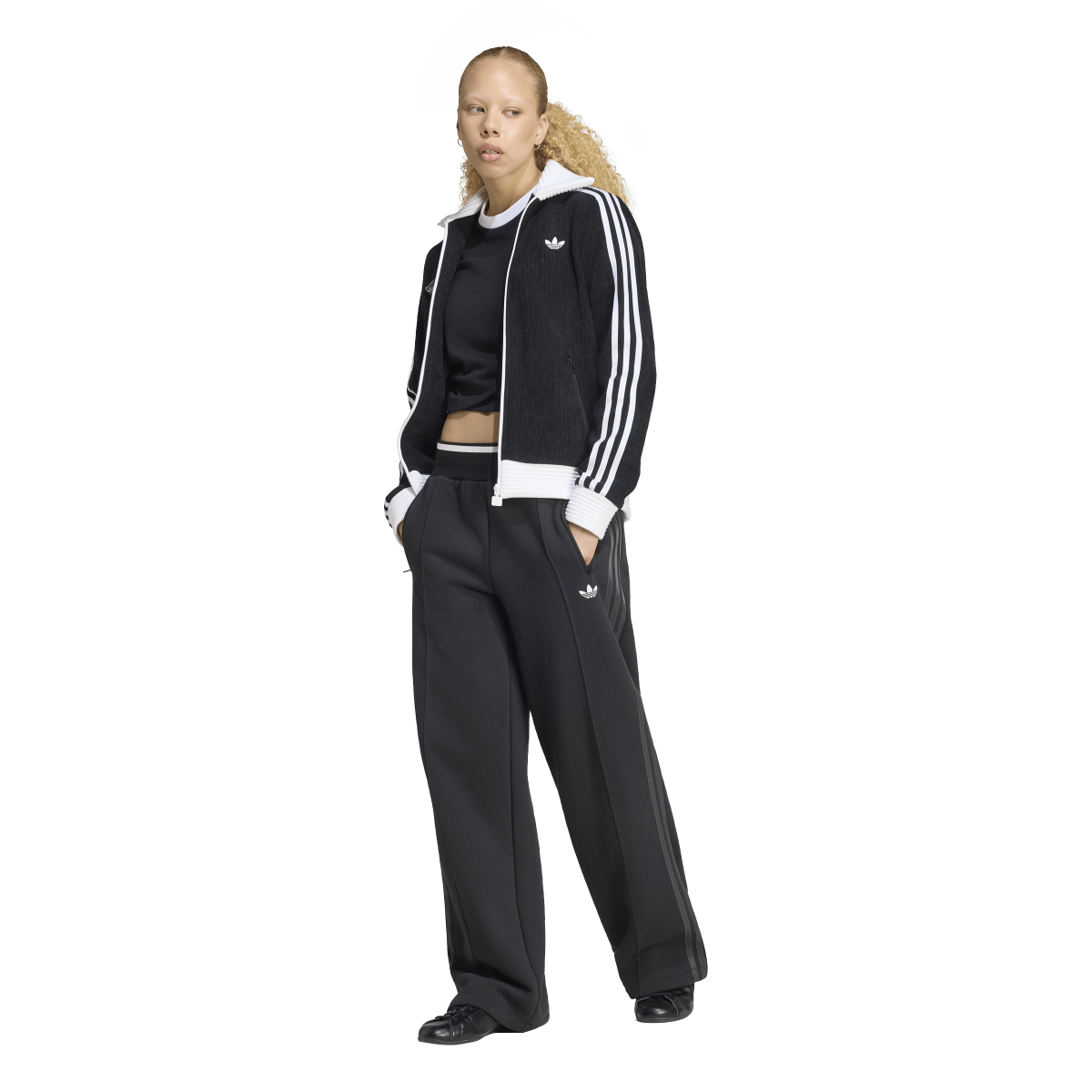 + Jennie Fan OG Track Top 'Black'
