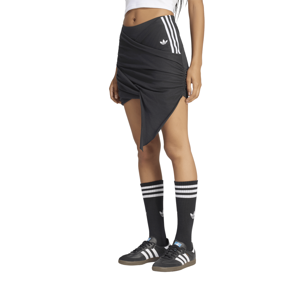 + Jennie Wrap-Around Skirt 'Black'