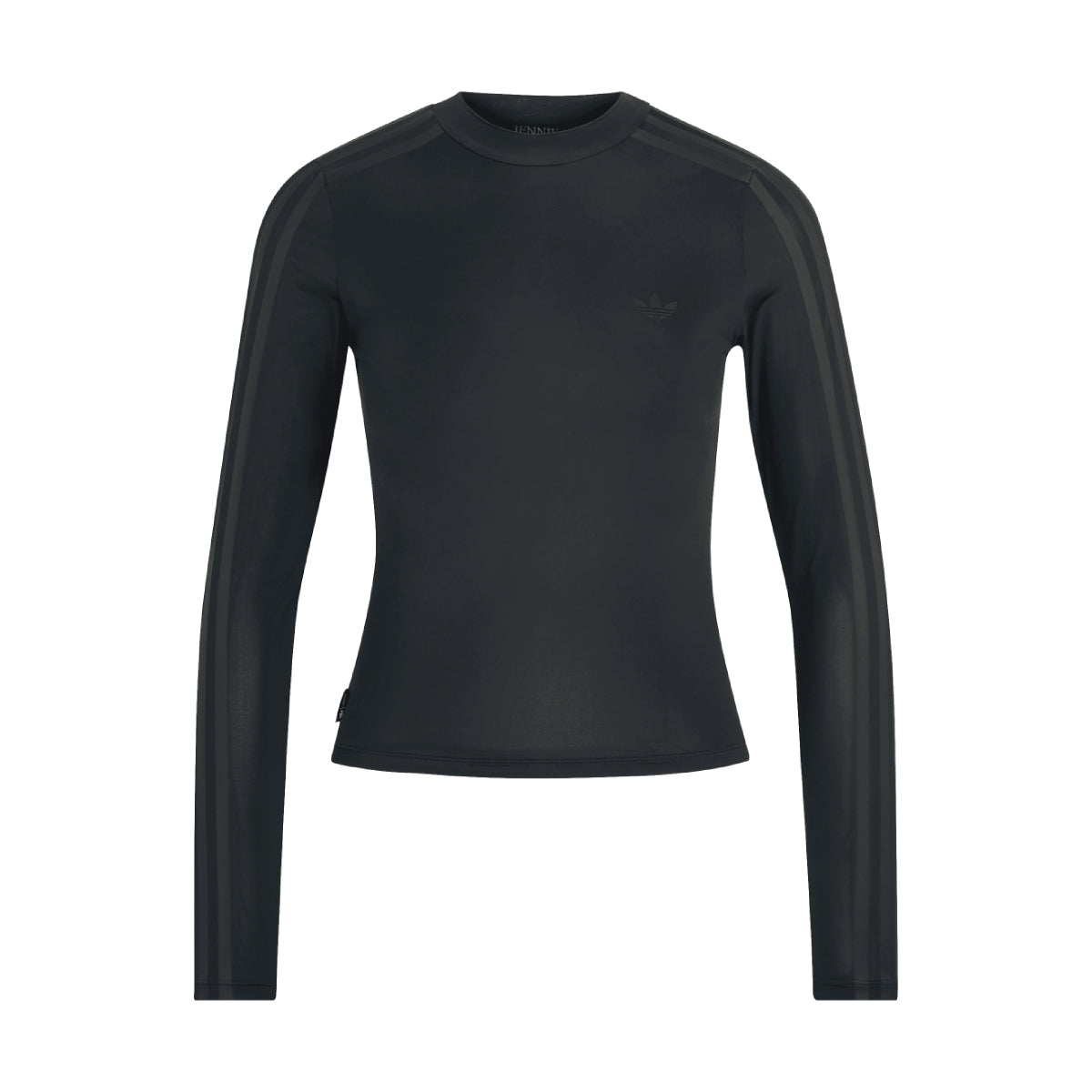 + Jennie Sheer Long Sleeve Tee 'Black'