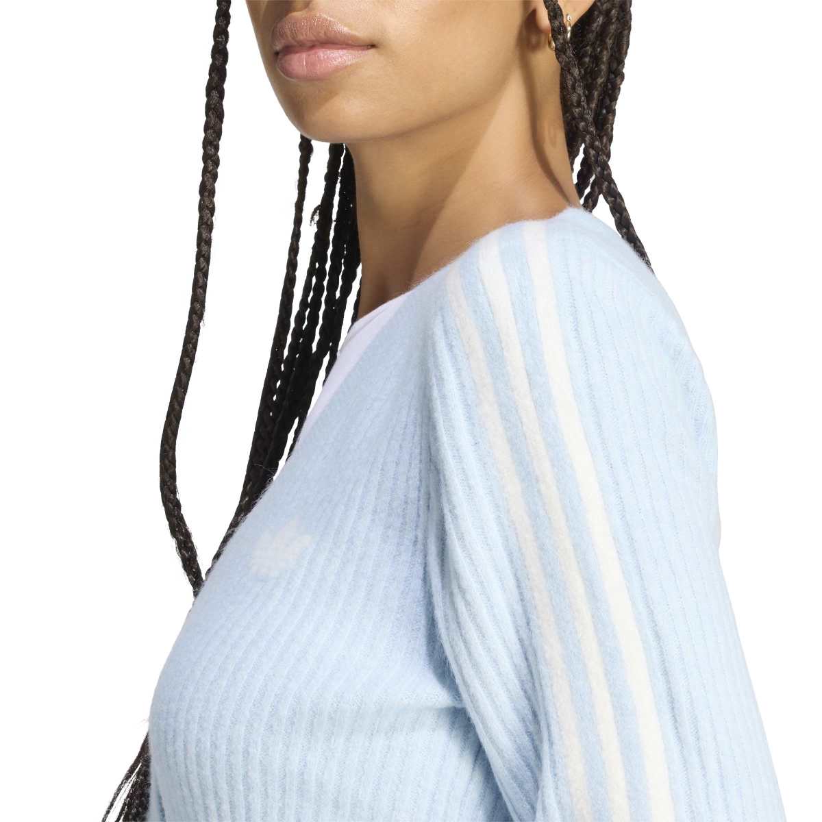 + Jennie Knitted Wrap Around Cardigan 'Wonder Blue'